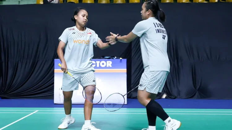 Isyana/Rinjani Melangkah ke Babak 16 Besar Thailand Open 2026