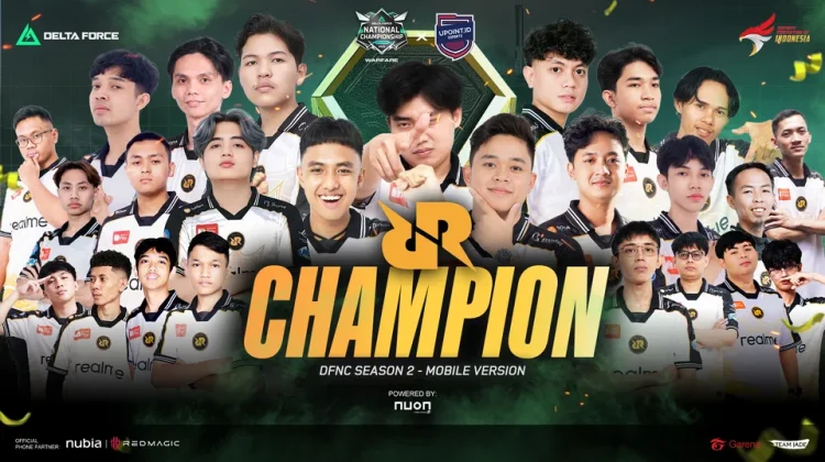 RRQ Raih Gelar Juara Delta Force National Championship Season 2 Warfare Mobile