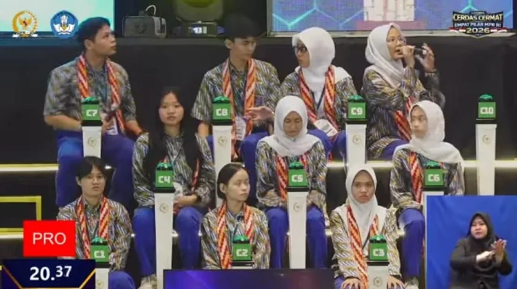 SMAN 1 Pontianak  Tolak Ikut  Final Ulang Lomba Cerdas Cermat 4 Pilar MPR