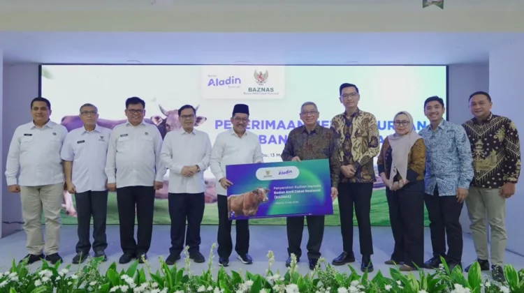BAZNAS RI Gandeng Bank Aladin Syariah Hadirkan Pembayaran Kurban Online