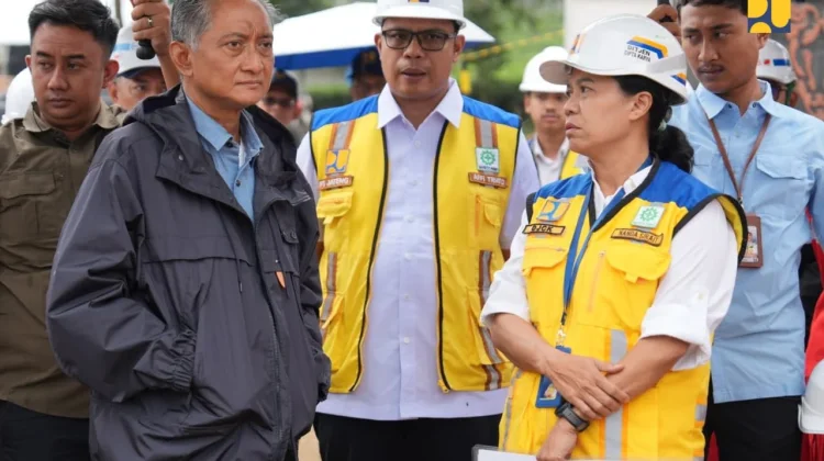 Menteri PU Tinjau PembangunanSR Wonosobo, Realisasi Fisik Capai 40,06 Persen