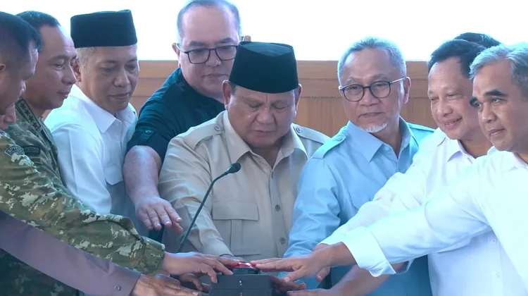 Presiden Prabowo Resmikan Operasionalisasi 1.061 KDMP