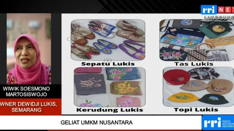 UMKM Lukis Fesyen Bertahan lewat Inovasi dan Promosi Media Sosial
