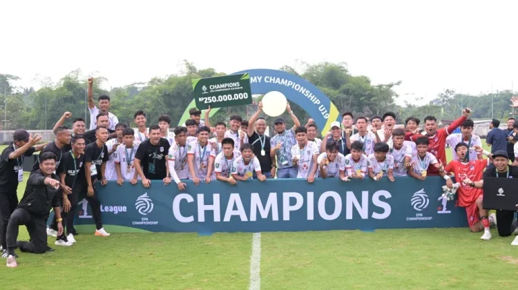 Sumsel United U19 Raih Gelar Juara EPA Championship 2026