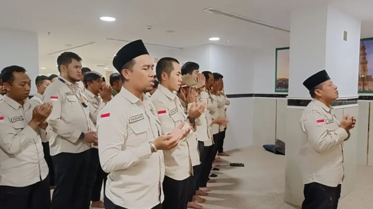 PPIH Madinah Gelar Shalat Ghaib untuk Istri Petugas Haji