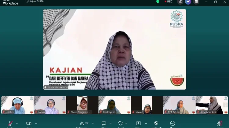 Seni Jadi Bahasa Perlawanan, PUSPA Bedah Sejarah Nakbah Palestina