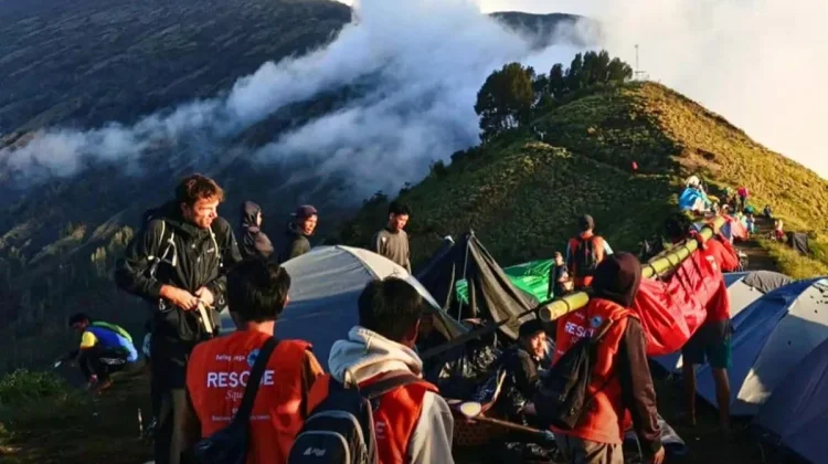 Libur Panjang, Kunjungan Pendaki Gunung Rinjani Capai 1.505 Orang