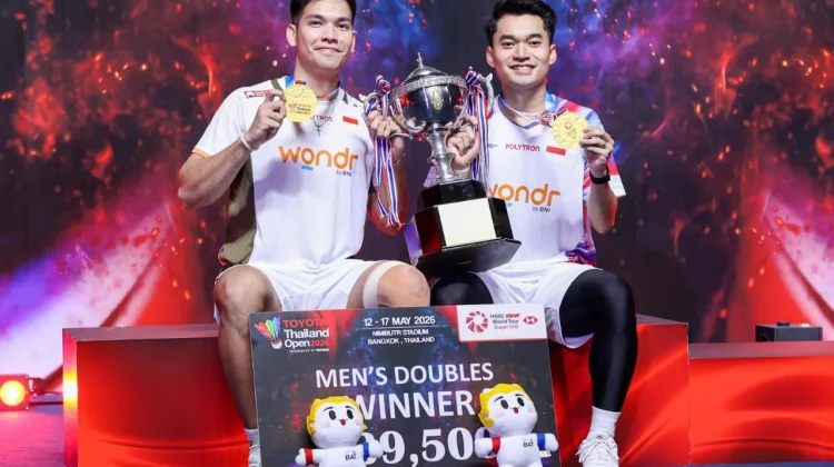 Rasa Syukur Leo/Daniel Jadi Juara Thailand Open 2026