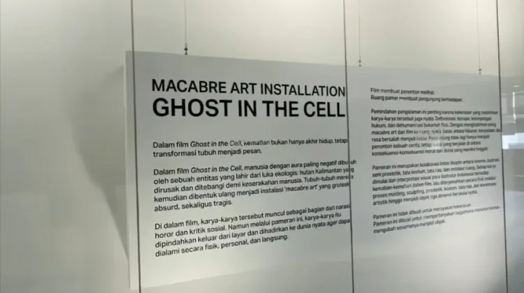 Pameran 'Macabre Art Installation' Hadirkan Dunia Horor 'Ghost in the Cell'