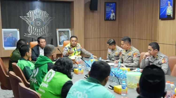 Kakorlantas Terima Audiensi Ojol Jambi, Dorong Pembentukan 'Ojol Nusantara'