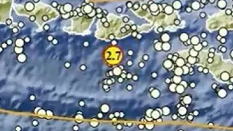 Gempa Magnitudo 2,7 Guncang Tenggara Sumbawa Barat NTB