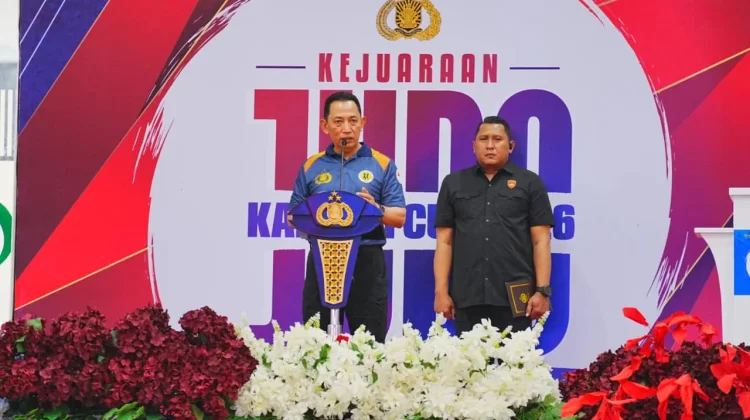 Jenderal Listyo Buka Judo Kapolri Cup, Tekankan Nilai Sportivitas