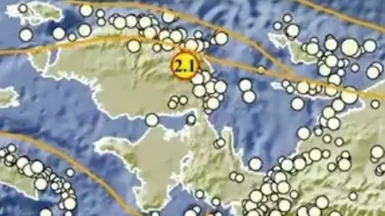 Dua Gempa Bermagnitudo Kecil Guncang Lembata dan Pegunungan Arfak