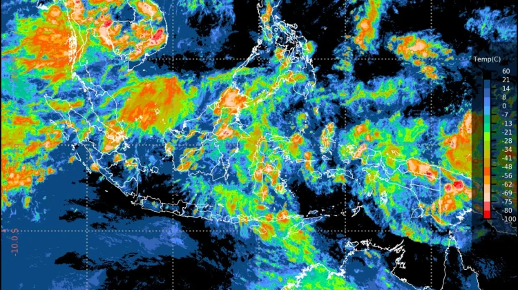 Prakiraan Cuaca Ibu  Kota Provinsi se-Indonesia, 19 Mei