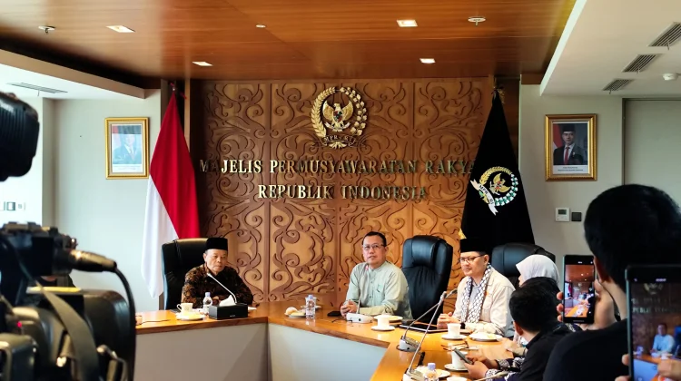 Temui MPR, GPCI Laporkan 9 Penahanan WNI menuju Gaza