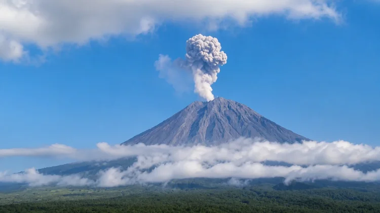 Gunung Semeru Erupsi Tiga Kali, Letusan Capai Satu Kilometer