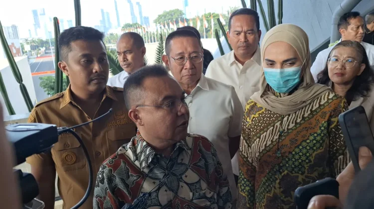 Dasco Tinjau Ruang Paripurna jelang Penyampaian KEM dan PPKF oleh Presiden