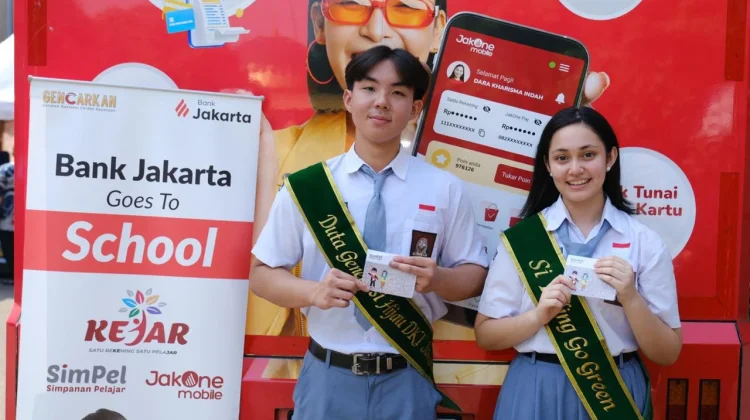 Bank Jakarta Hadirkan Program KEJAR, Siswa SMAN 28 Antusias Menabung