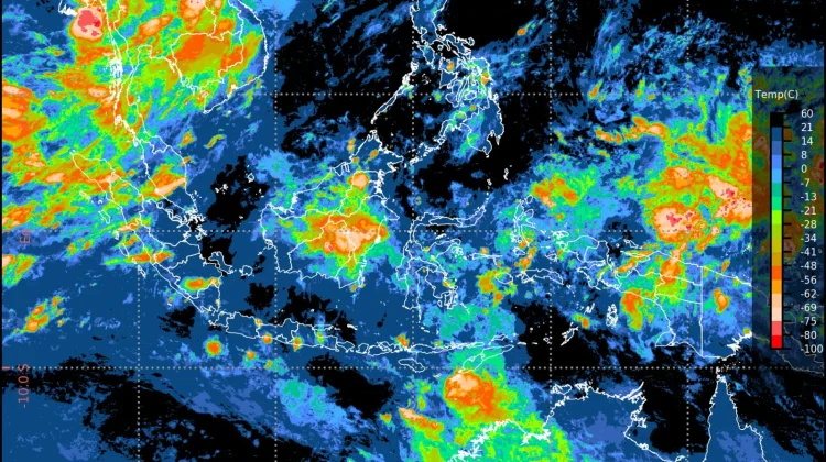 Prakiraan Cuaca Ibu  Kota Provinsi se-Indonesia, 20 Mei