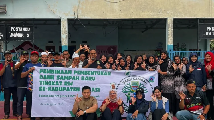 Dinas Lingkungan Hidup Bekasi Targetkan 200 Bank Sampah Baru di Tahun 2026