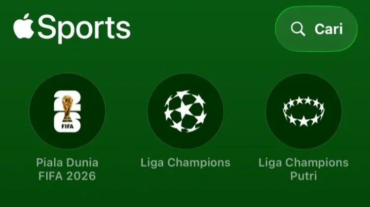 Apple Sports Resmi Tersedia di Indonesia, Siap Sambut Piala Dunia 2026