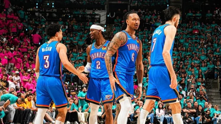 Thunder Menggila, Spurs Tak Berkutik di Gim Ketiga