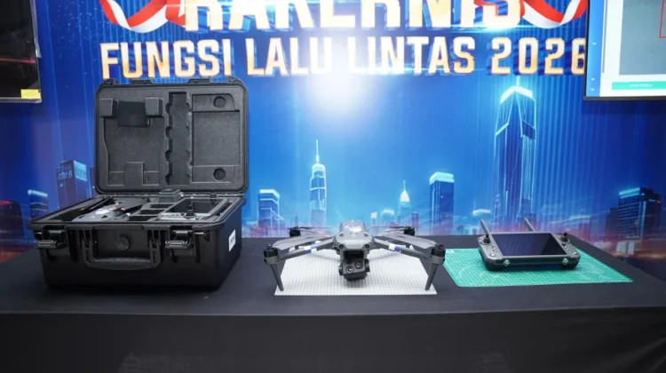 ETLE Drone Mobile Diluncurkan, Polisi Kini Awasi Pelanggar dari Udara