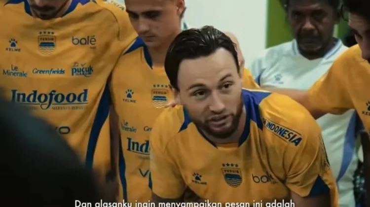 Viral! Speech Marc Klok di Ruang Ganti Persib Bikin Bobotoh Haru
