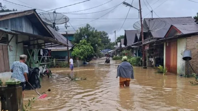 Banjir di Tapanuli Tengah Mulai Berangsur Surut