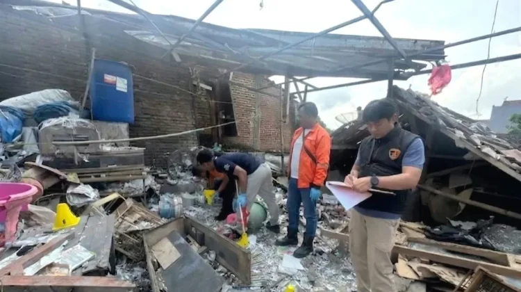 Tewaskan Warga, Polres Malang Selidiki Dugaan Ledakan Petasan