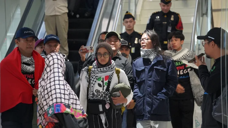 Pemulangan 9 WNI Flotilla Lewat Soetta Dikawal Secara Khusus
