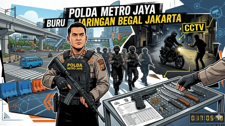 Meningkatkan Kejahatan Jalanan, Polda Metro Aktifkan Tim Anti-Begal
