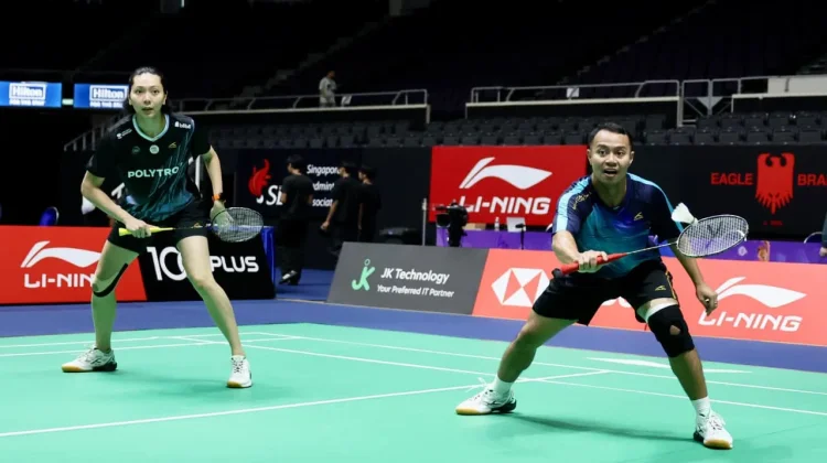 Rehan/Gloria 'Comeback' di Singapore Open usai Cedera Panjang