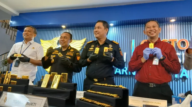 Penyelundupan Rp45,73 Miliar Emas dari PIK ke Tiongkok Digagalkan