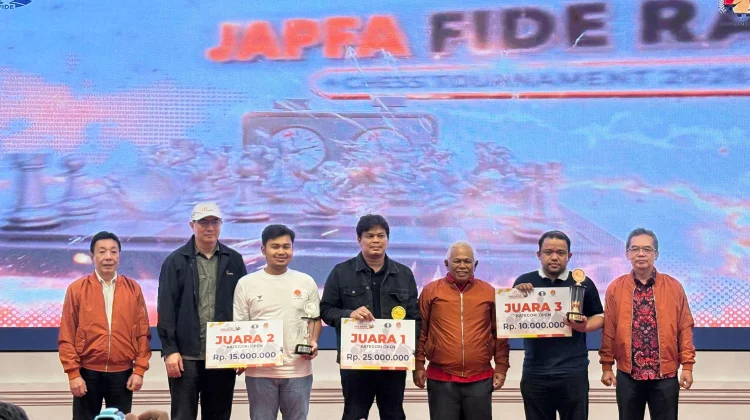 Susanto Megaranto Juara Turnamen JAPFA FIDE Rated 2026