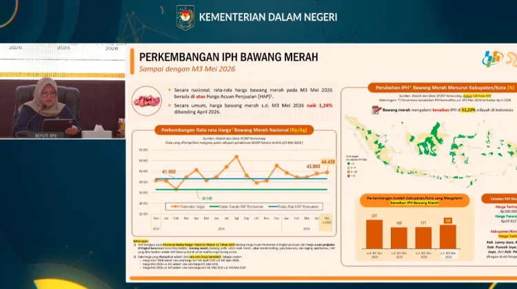 BPS: Harga Bawang Merah Naik, Lampaui Harga Acuan Penjualan