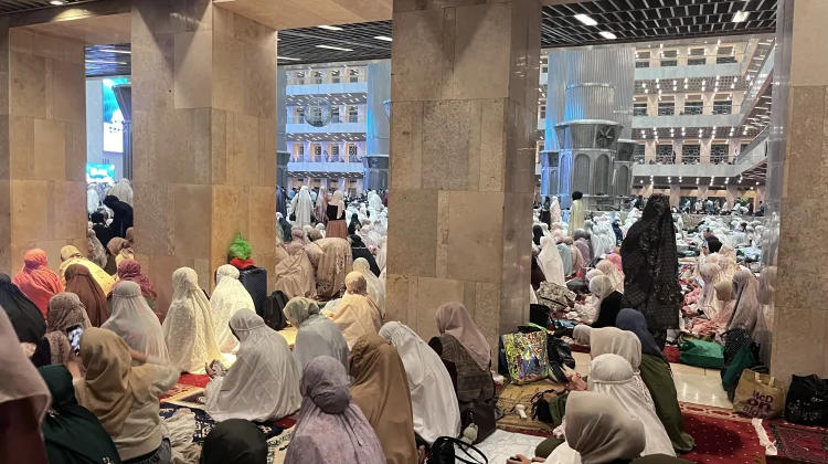 Suasana Khidmat Warnai Salat Iduladha 1447 Hijriah di Masjid Istiqlal