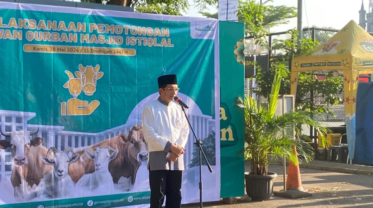 Jumlah Hewan Kurban di Masjid Istiqlal Meningkat