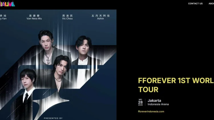 Simak Rundown Konser F4 di Indonesia Arena Malam Ini