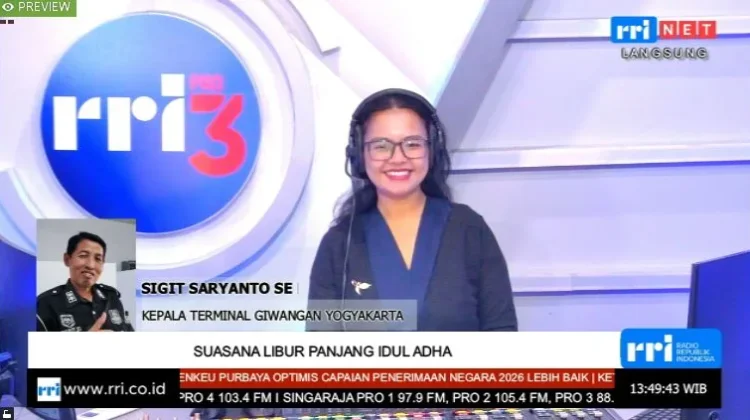 Terminal Giwangan Yogyakarta Alami Peningkatan Penumpang Libur Idualadha