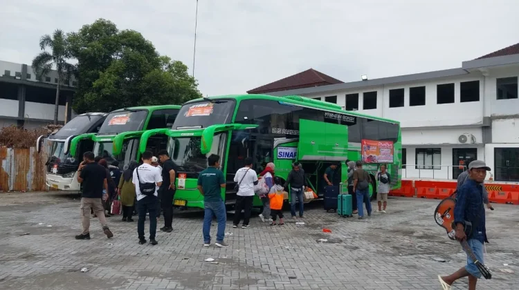Libur Iduladha, Terminal Giwangan Yogyakarta Alami Kenaikan Penumpang