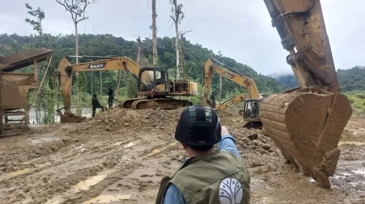 Kemenhut Tetapkan Empat WNA Tiongkok Tersangka Tambang Ilegal di Nabire