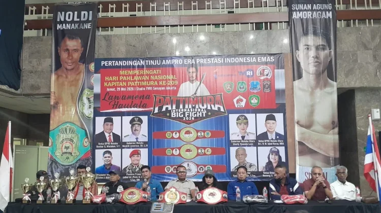 Pattimura International Big Fight Bangkitkan Tinju Profesional Indonesia