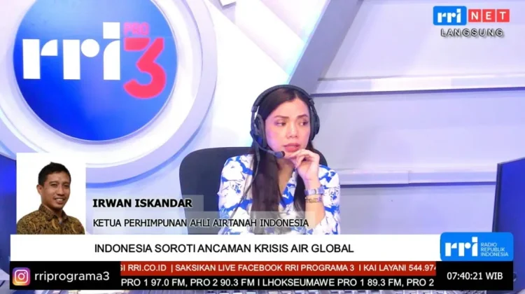 Ketua PAAI: Krisis Air Harus Dilihat dari Aspek Kuantitas dan Kualitas