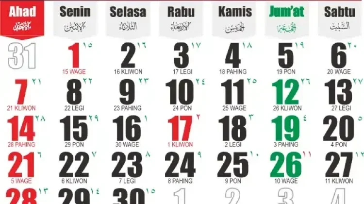 Besok 1 Juni 2026 Tanggal Merah, Masyarakat Nikmati Long Weekend