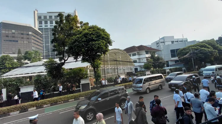 Persiapan Upacara Hari Lahir Pancasila Dimulai, Arus Kendaraan di Sekitar Kemlu No