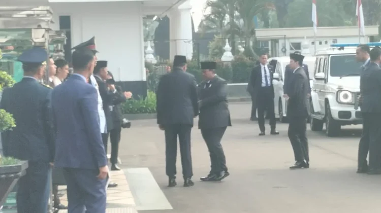 Presiden Prabowo Tiba di Kemhan, Hadiri Persemayaman Eks Menhan Ryamizard