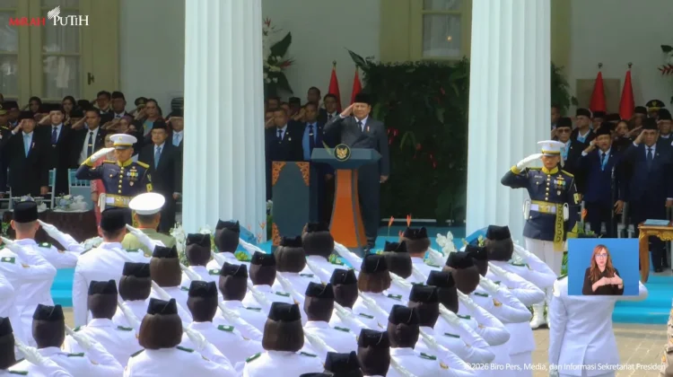Presiden Prabowo Pimpin Upacara Hari Lahir Pancasila Tahun 2026