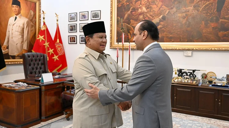 Perkuat Hubungan Bilateral, Presiden Prabowo Terima Wakil PM Qatar di Istana