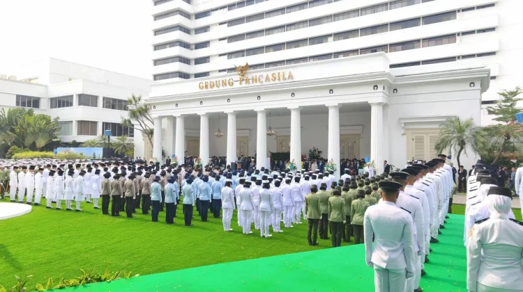 PLN Amankan Pasokan Listrik Upacara Hari Lahir Pancasila